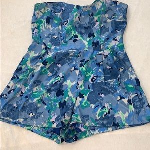 Shorts Floral Print Romper